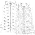 Baby Sleep Sack 1.0 TOG 2-Pack for 18-24 Month - Organic Cotton