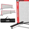 Portable Pickleball Net Set 22 ft & 11 ft - Portable Wheeled System