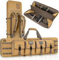 Double Rifle Case Soft Bag 34in-55in Tactical Double Gun Case