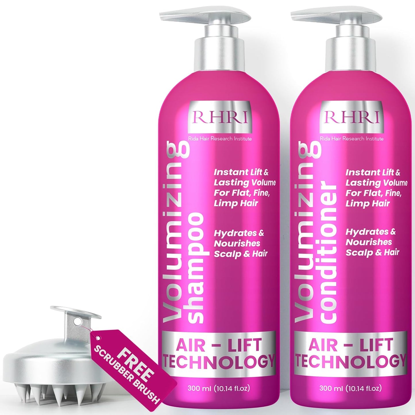 Volumizing Duo for Fine Hair | Boosts Volume & Shine