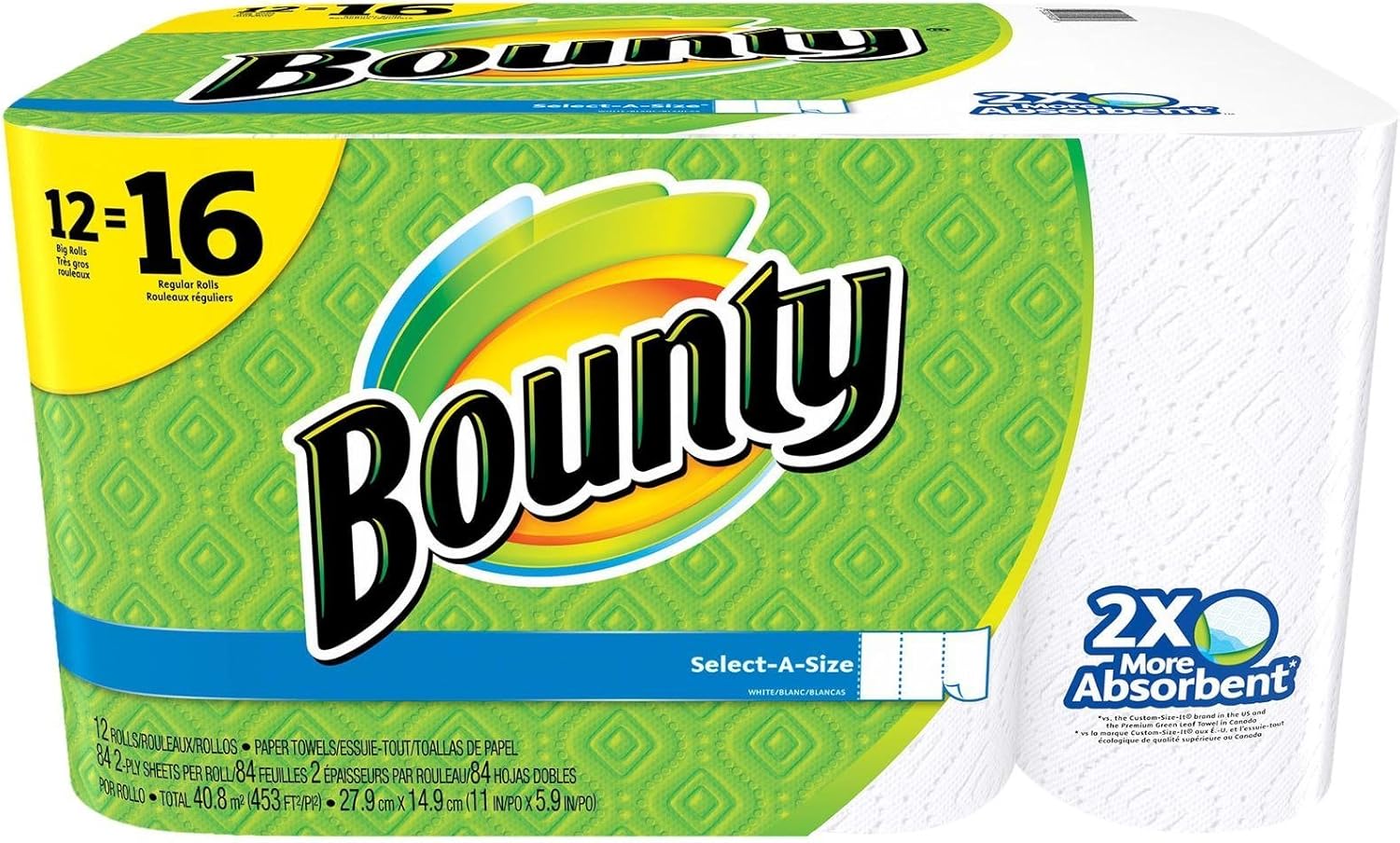 Bounty Select-a-Size Paper Towels with Trap & Lock Technology