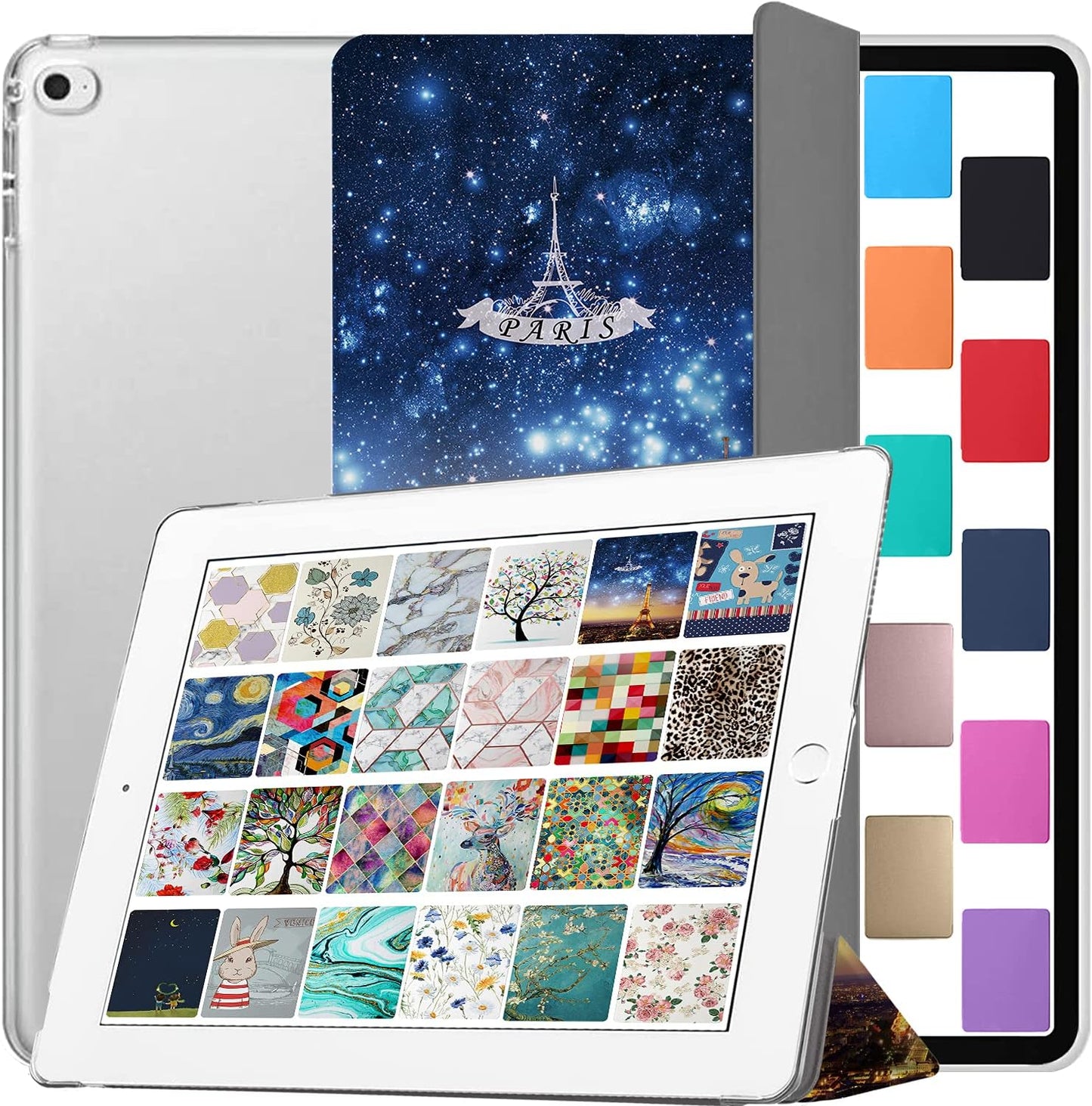 DuraSafe Cases for iPad Mini 4 - Stylish Paris Night Design