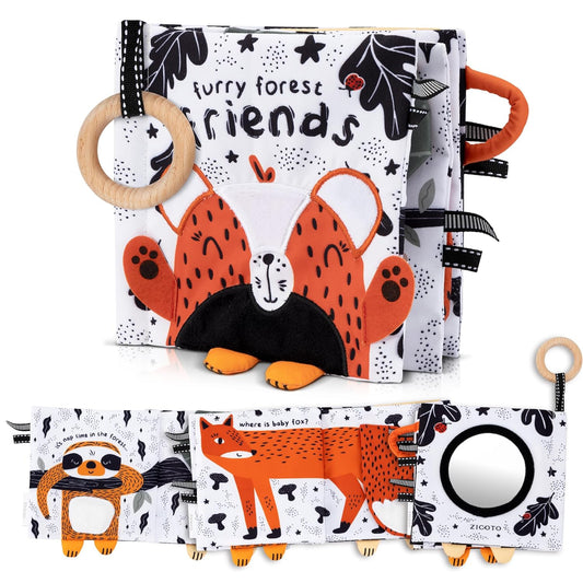 Soft Touch & Feel Baby Book - Perfect Sensory Toy