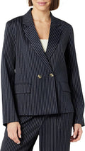 The Drop Liza Relaxed Double-Breasted Blazer - Timeless Loose-Fit