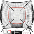 6ft x 6ft Baseball Softball Practice Net with Strike Zone - Fast Setup