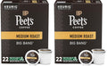 Peet's Coffee K-Cup Pods Medium Roast 44 Count - Smooth, Fruity Brew