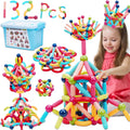 Magnetic Toy Montessori Building Sticks Set - Creative STEM Play