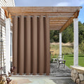 Outdoor Curtain for Patio Waterproof 84 in x 95 in - Windproof Privacy