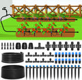 MIXC 247 FT Drip Irrigation System - Quick Connect Garden Kit