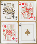 Large Poker Party Napkins with Alice in Wonderland Theme