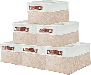 DECOMOMO Small Baskets for Organizing Shelves and Closets