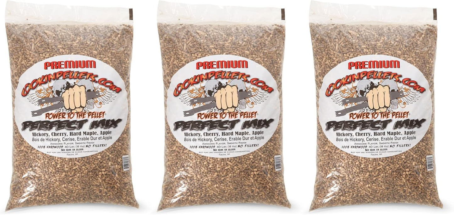 CookinPellets 40PM Perfect Mix All-Natural Hardwood Pellets