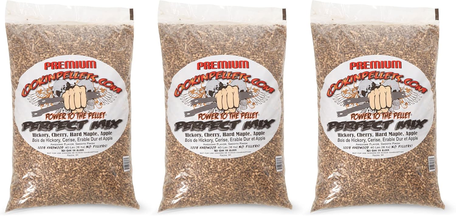 CookinPellets 40PM Perfect Mix All-Natural Hardwood Pellets