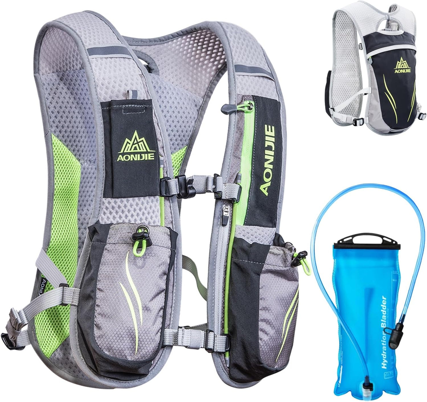 Azarxis Hydration Running Vest Backpack for Jogging and Hiking