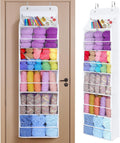 Univivi Hanging Yarn Storage Organizer with 6 Zipper Compartments