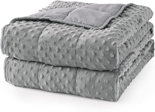 Mr. Sandman Weighted Blanket for Adults 15 lbs Queen Size
