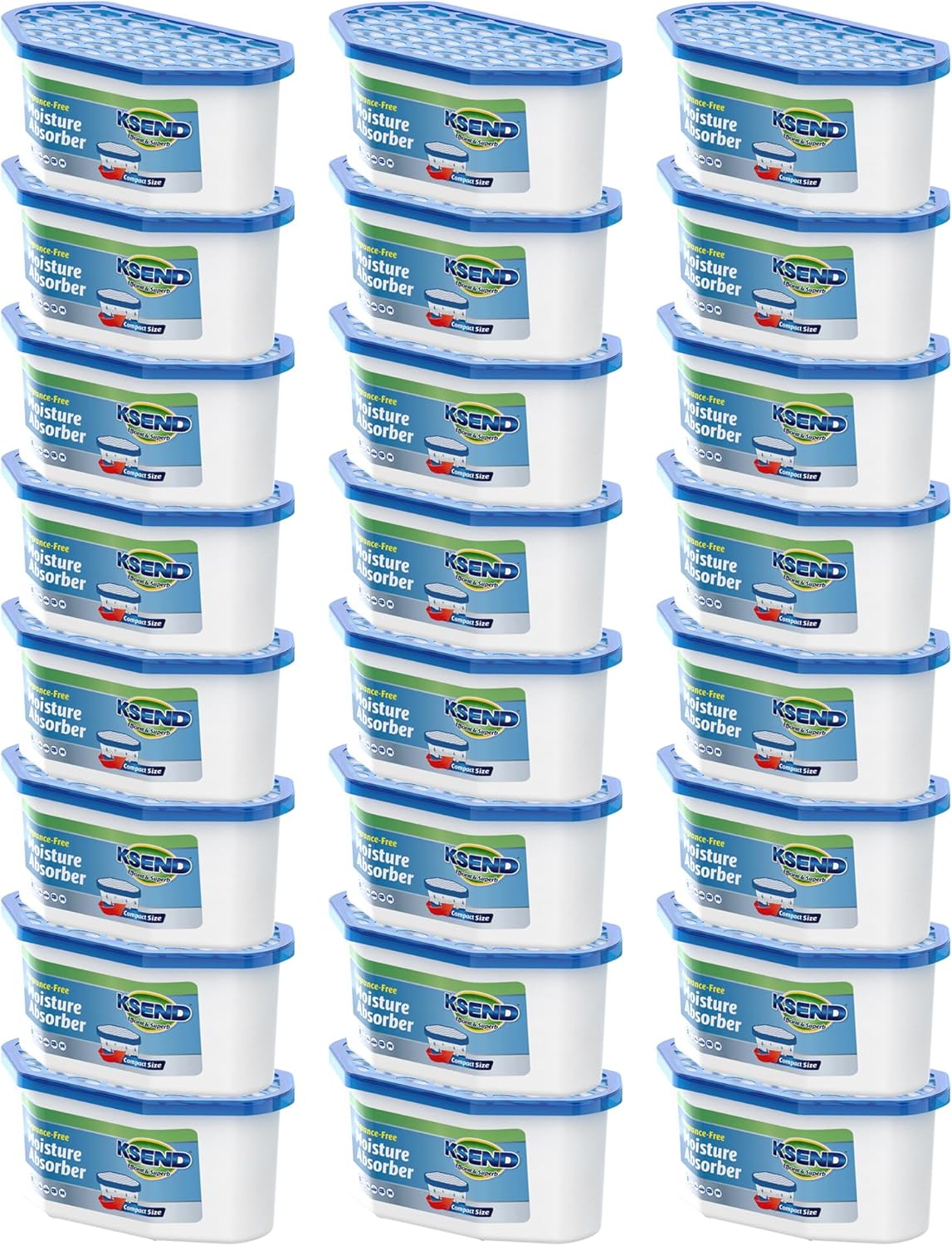 Moisture Absorbers 24 Pack Compact Dehumidifier for Closet