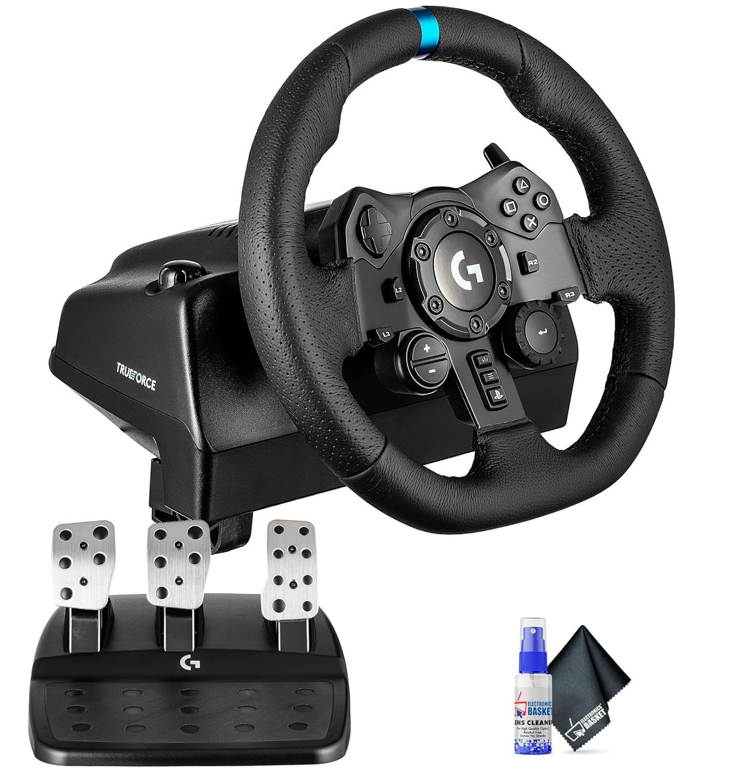 Logitech G923 Racing Wheel and Pedals for PC, PS4, PS5 Gaming