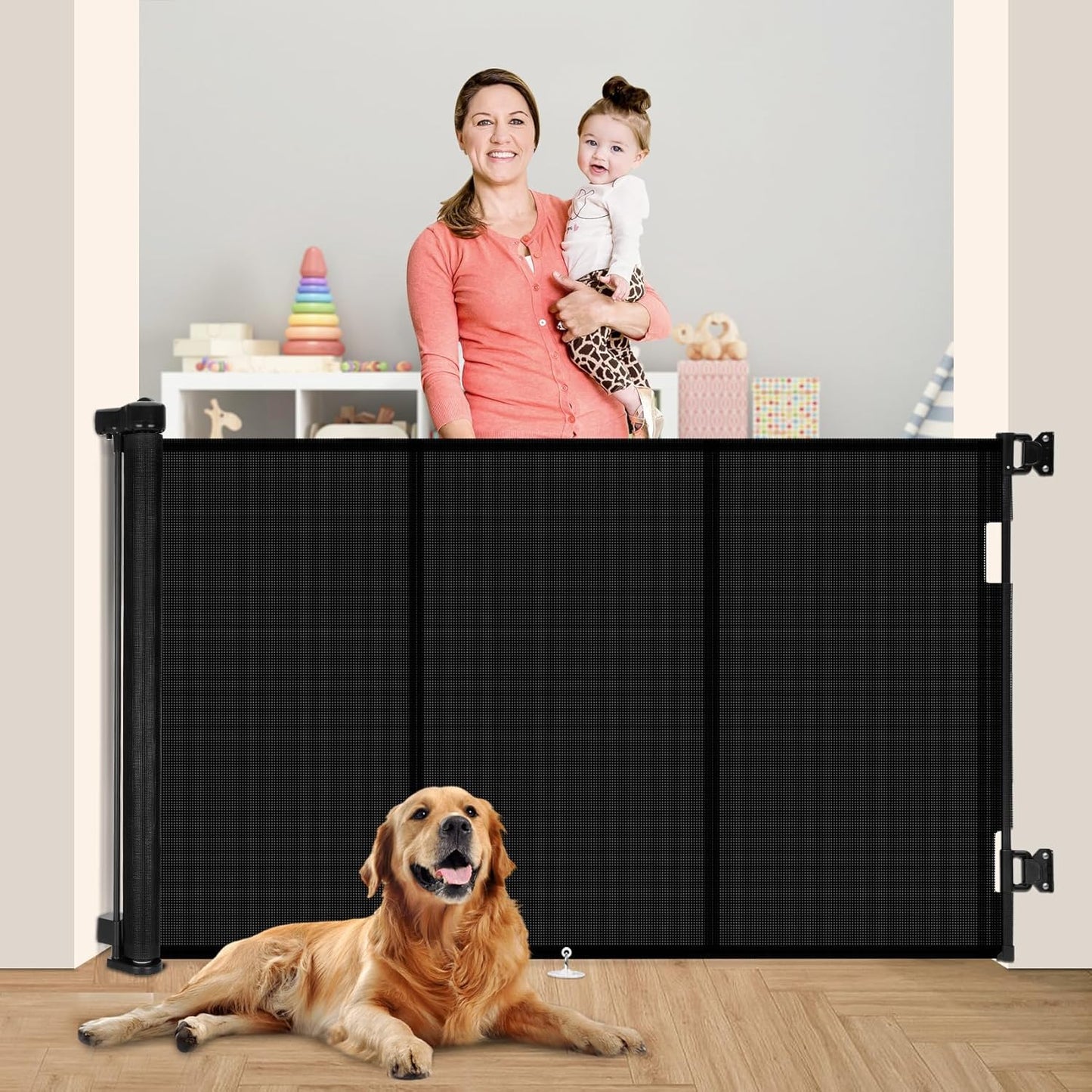71 inch Retractable Baby Gates for Safety and Convenience