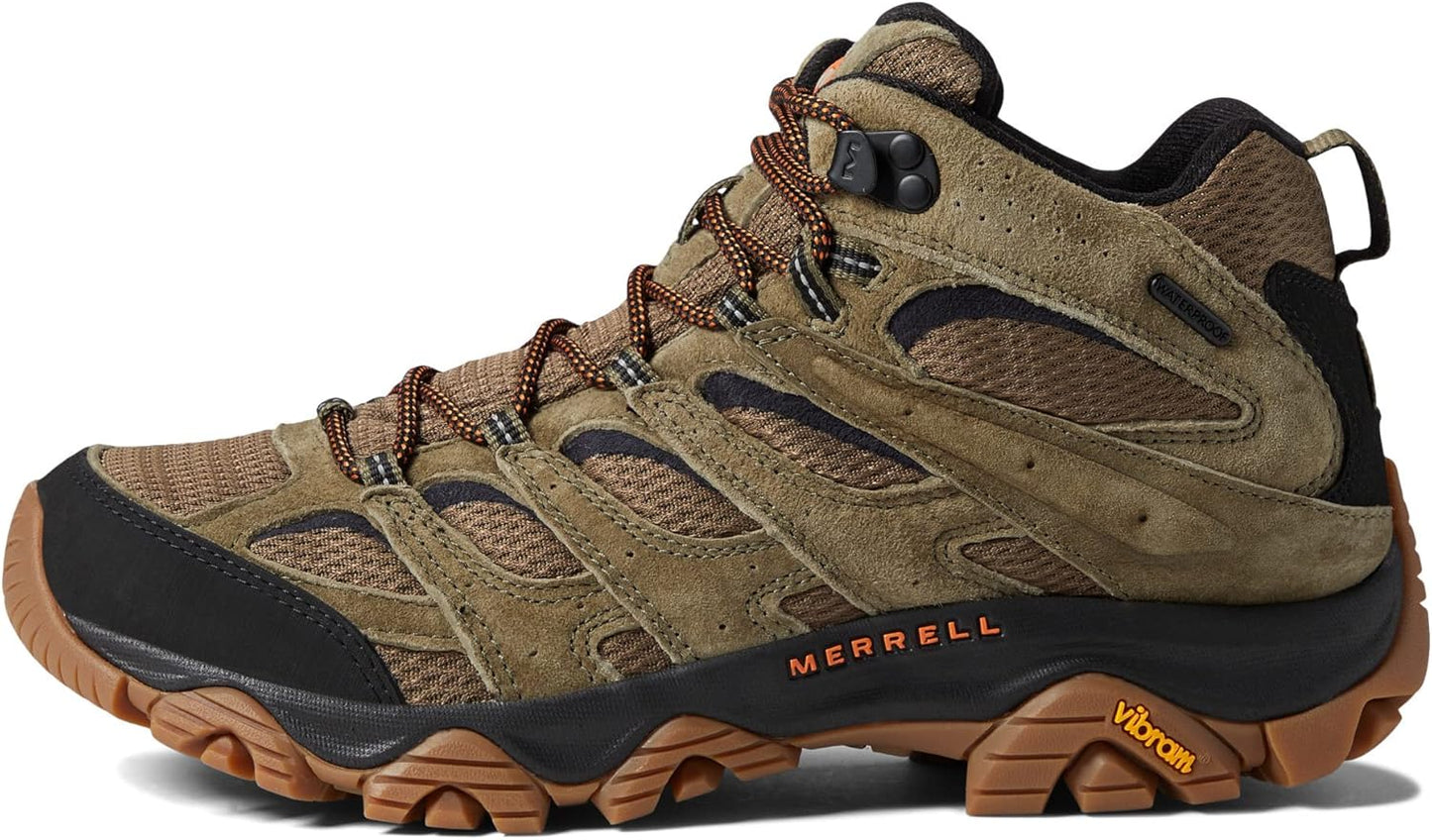 Merrell Men's Moab 3 Mid Waterproof Hiking Boot for Adventurers
