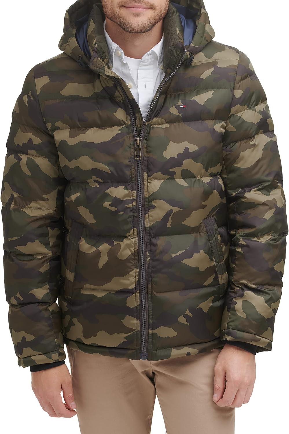 Tommy Hilfiger Men's Down Alternative Hooded Puffer Jacket Review