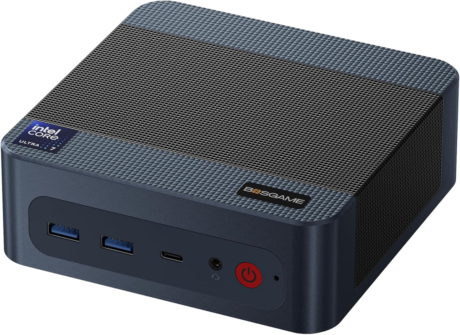Powerful BOSGAME AI Mini PC, Intel Core Ultra 7, 32GB DDR5, 1TB NVMe