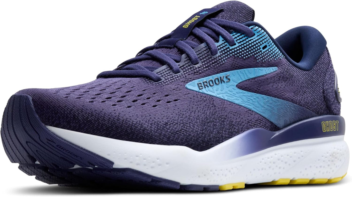 Brooks Mens Ghost 16 Neutral Running Shoe for Smooth Rides