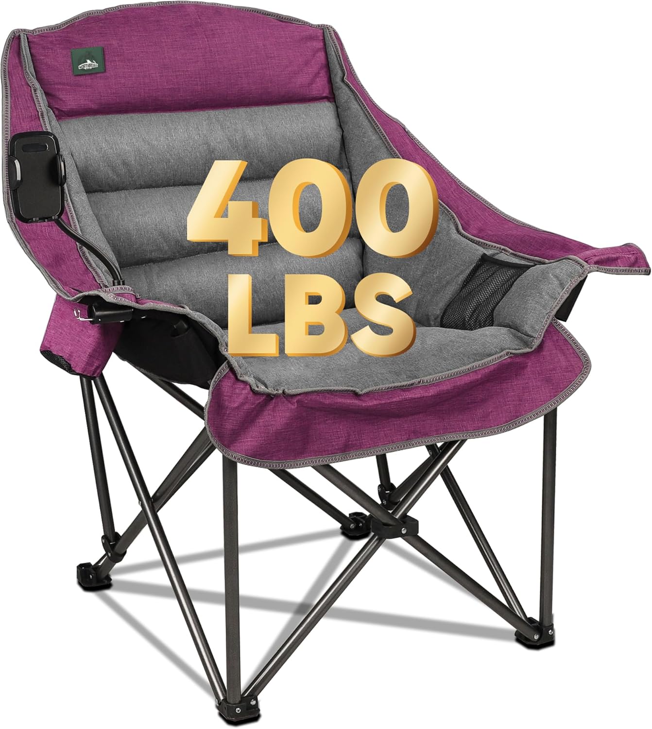 Northroad Oversized XL Padded Camping Chair for Ultimate Comfort