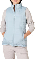 Women's Mid-Weight Puffer Vest - Water-Resistant Layering