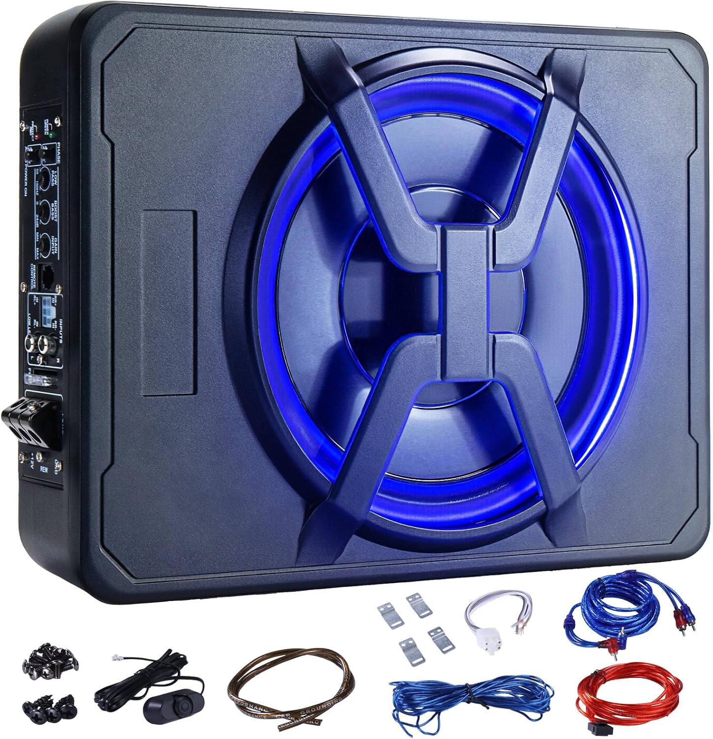 1000W Under Seat Car Subwoofer 10-Inch for Deep Bass Experience