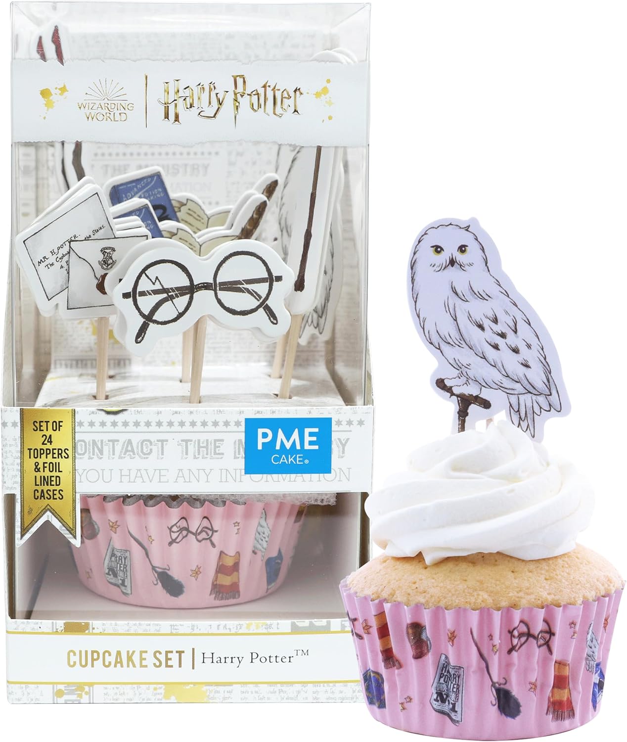Harry Potter Bakeware & Cake Topper Set for Magical Parties