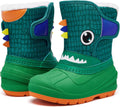 MORENDL Toddler Winter Snow Boots Waterproof Insulated (Style XK3R)