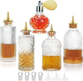 Gold Plated Bitters Bottle Set - Cocktail Charm!