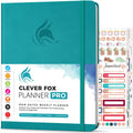 Weekly & Monthly Life Planner to Increase Productivity - Turquoise