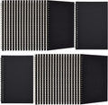 Epakh 36 Pack Blank Spiral Notebook A5 - Bulk Sketchpads for Students