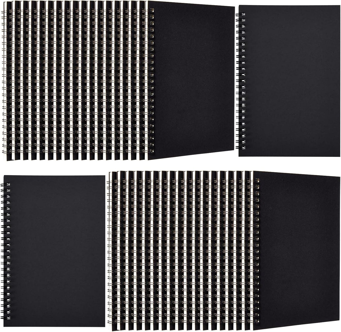 Epakh 36 Pack Blank Spiral Notebook for Art and School Use
