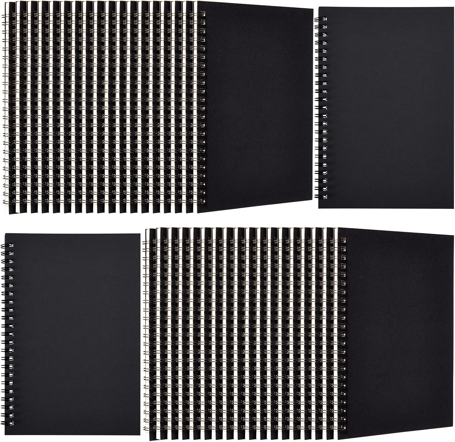 Epakh 36 Pack Blank Spiral Notebook for Art and School Use
