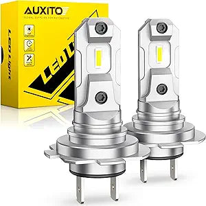 AUXITO H7 LED Light Bulbs: Super Bright 6500K Fog Lights