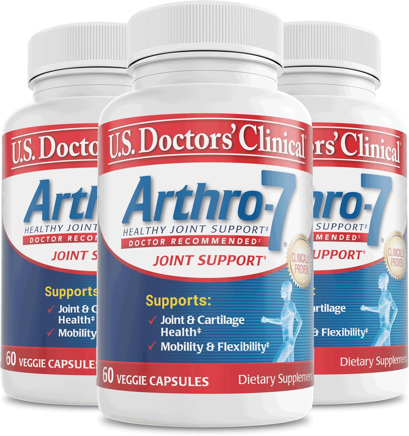 U.S. Doctors Clinical Arthro-7 Joint Support with Turmeric