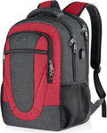 Travel Laptop Backpack for Men and Women with USB Charging Port