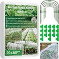 Garden Mesh Netting Kit 10 x 30ft - Year-Round Plant Protection
