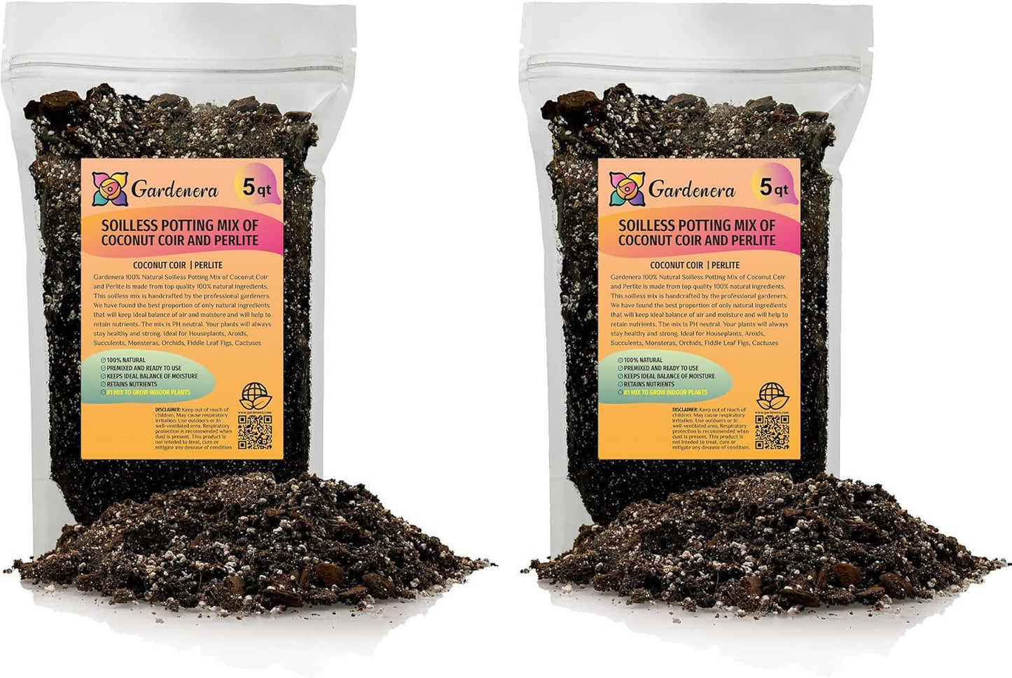 Premium Coco Coir and Perlite Potting Mix for Plant Growth