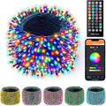 Minetom Color Changing Christmas Lights Outdoor - 198ft Smart RGB