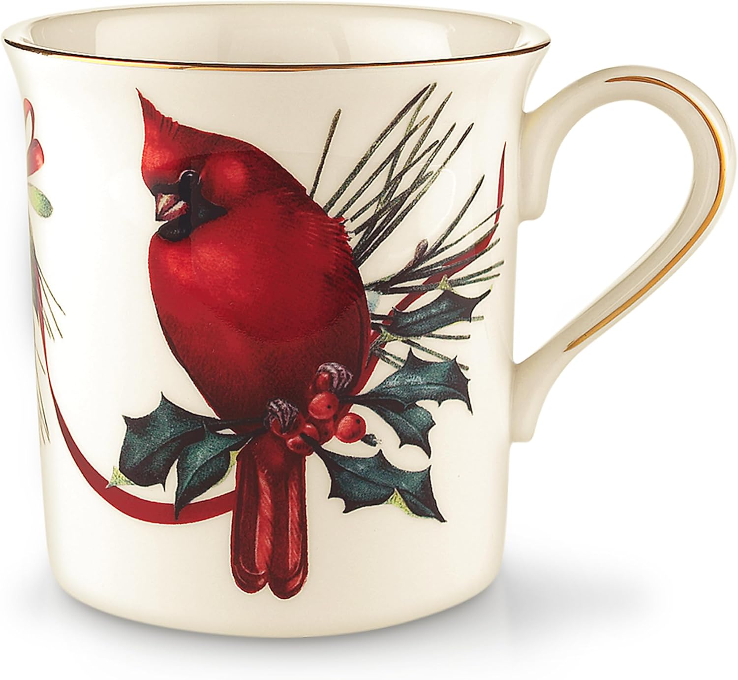 Lenox Winter Greetings Mug: Elegant Holiday Drinkware