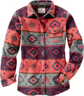 Trail Guide Fleece Button Down Shirt - Soft, Warm Women's Layer