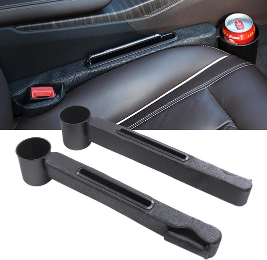 Car Accessories Gap Plug with Organizer and Removable Cupholder