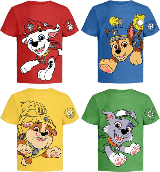 Paw Patrol Graphic T-Shirt Set for Toddlers - Fun and Durable