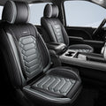 FREESOO Faux Leather Seat Covers for Silverado 2014-2018