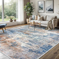 IOHOUZE Abstract Area Rugs 8x10 Ft Washable for Living Room
