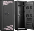 Bonusall 10 Rifle Safe with Keypad and Removable Shelf - Fireproof